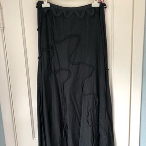 Save the Queen designer collection black skirt